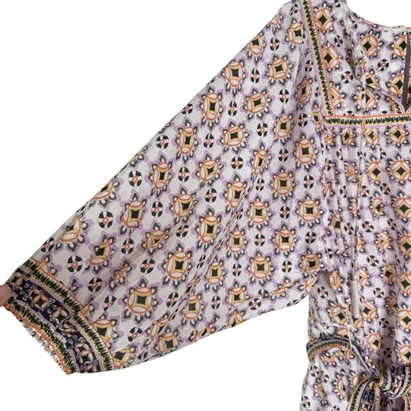 NWT Tuckernuck CLEOBELLA Giovanna Floral Mini Dress in Marrakesh Print Size M - Picture 12 of 16